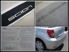 【SCION xD】iStサイオンUSリアバンパープロテクター　08-13ｙ