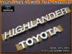 【Highlander】ハイランダー2WD.直4エンブレムリア2点