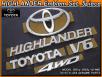 【Highlander】ハイランダーV6・4WDエンブレム5点　01-03ｙ