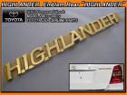 【Highlander】ハイランダーUSゴールド金色エンブレム01-07ｙ