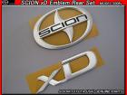 【SCION xD】iStサイオンxDエンブレムUSリア2点USDM　08-13ｙ